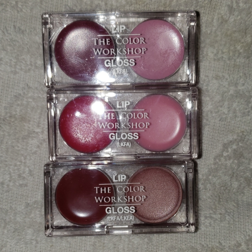 Lip Gloss - The Color Workshop 3 Pieces NEW
